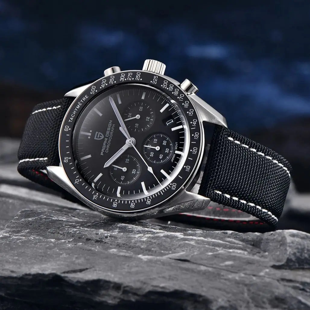 PAGANI DESIGN 1701 Moonwatch — Luxury Chronograph Quartz Wristwatch