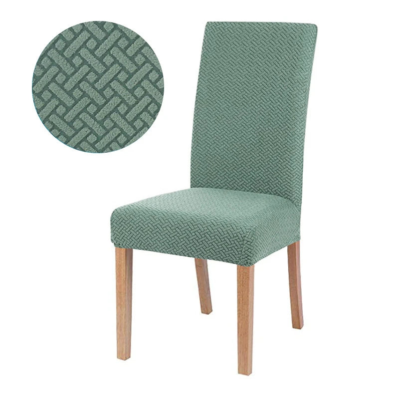 Universal Elastic Chair Cover — Stretchable Fabric Seat Protector