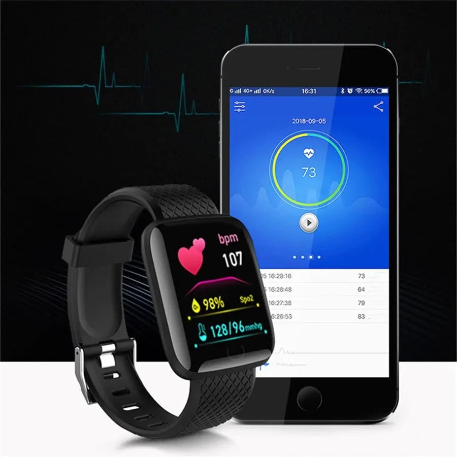 CHAONB Multifunction Smart Watch — Fitness Tracker & Message Reminder