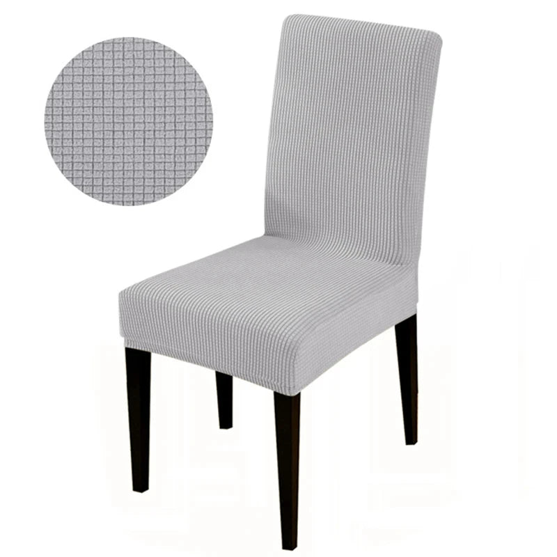 Universal Elastic Chair Cover — Stretchable Fabric Seat Protector
