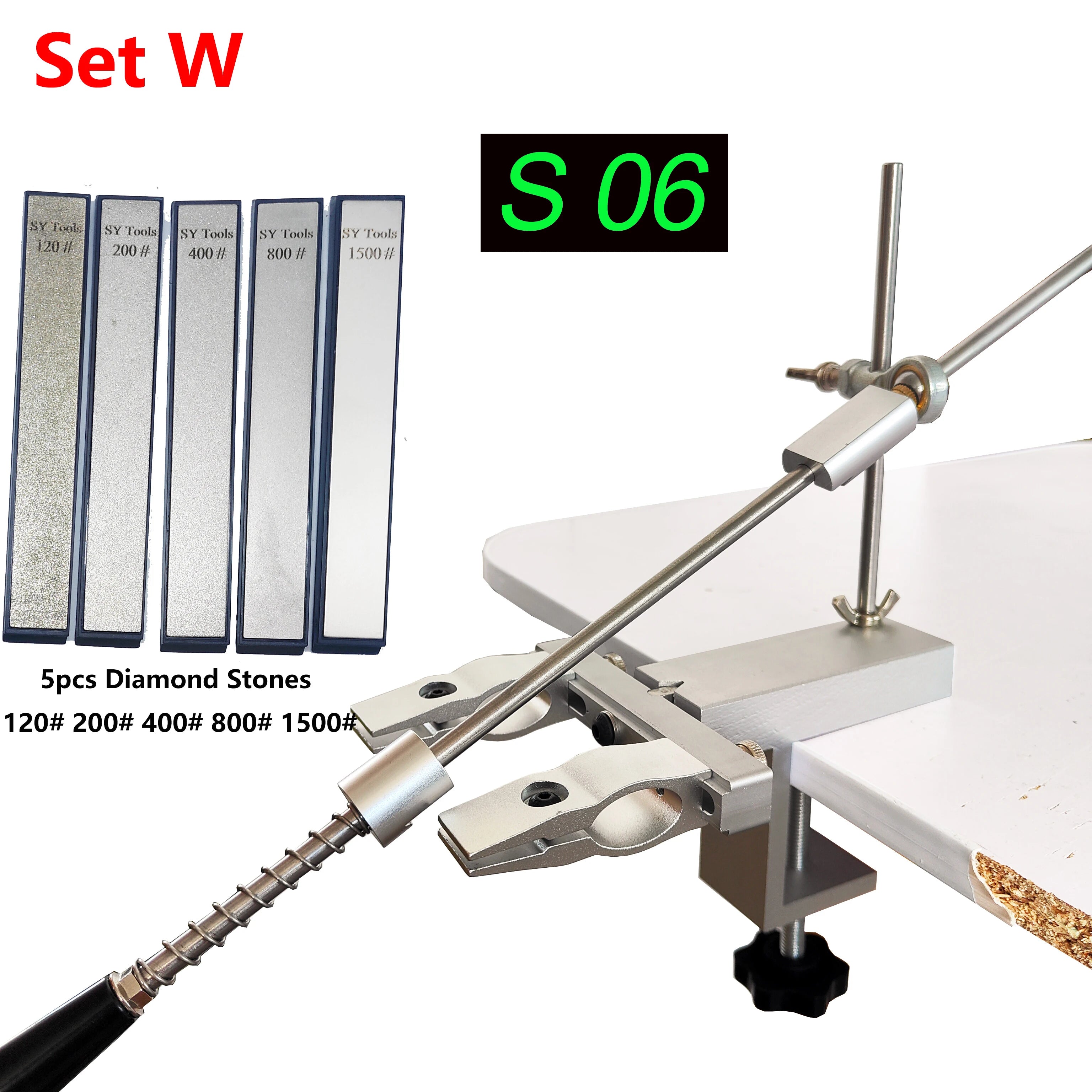 Sy tools Professional Fixed Angle Knife Sharpener — Precision Sharpening System