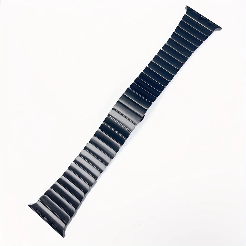 LHDWY Stainless Steel Watch Band — Elegant Bracelet Strap for Smartwatches