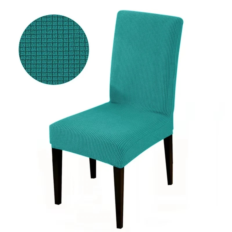 Universal Elastic Chair Cover — Stretchable Fabric Seat Protector