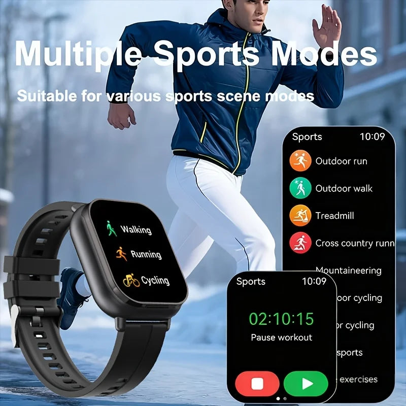 ERUN 2-in-1 Smart Watch — Integrated Wireless Earbuds & AI Translation