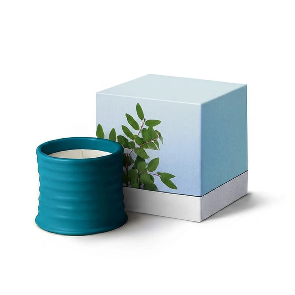 Scented Flower Shaped Candle — Aromatherapy Gift Box for Home Decor
