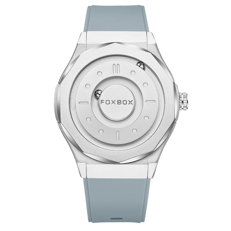 LIGE Creative Magnetic Men's Watch — Unique Quartz Wristwatch with Interchangeable Straps
