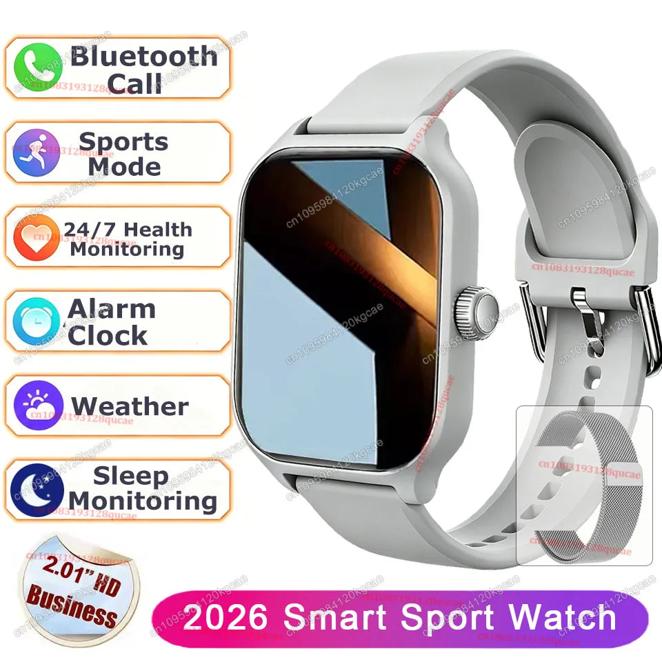 Ola Esporte Smart Watch — 2.01'' AMOLED Screen with Bluetooth Calling