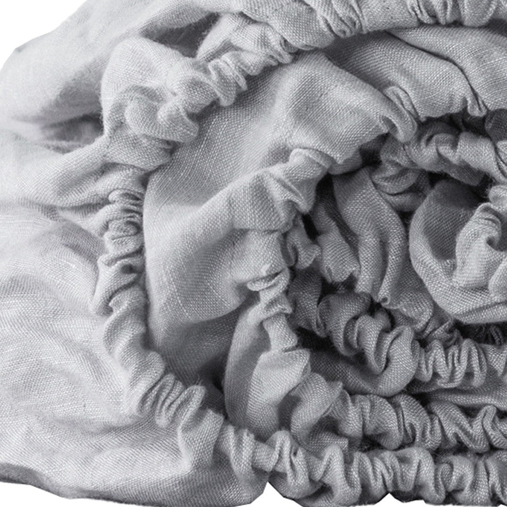 Cloud Linen Twin Fitted Sheet