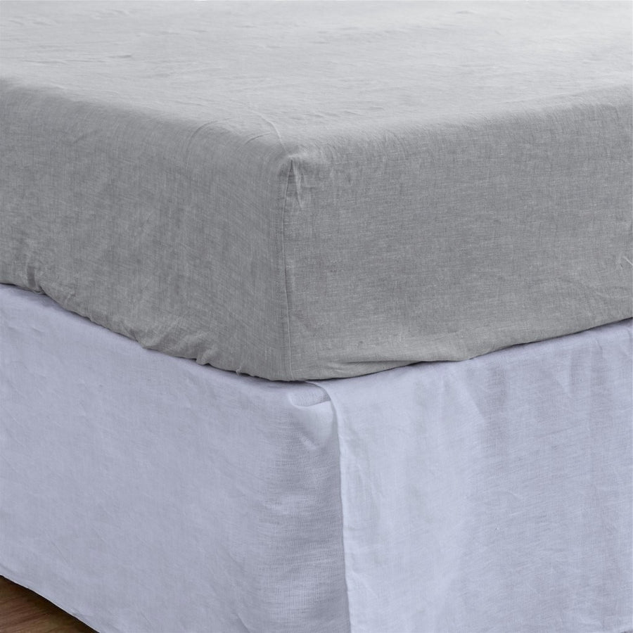 Cloud Linen Twin Fitted Sheet