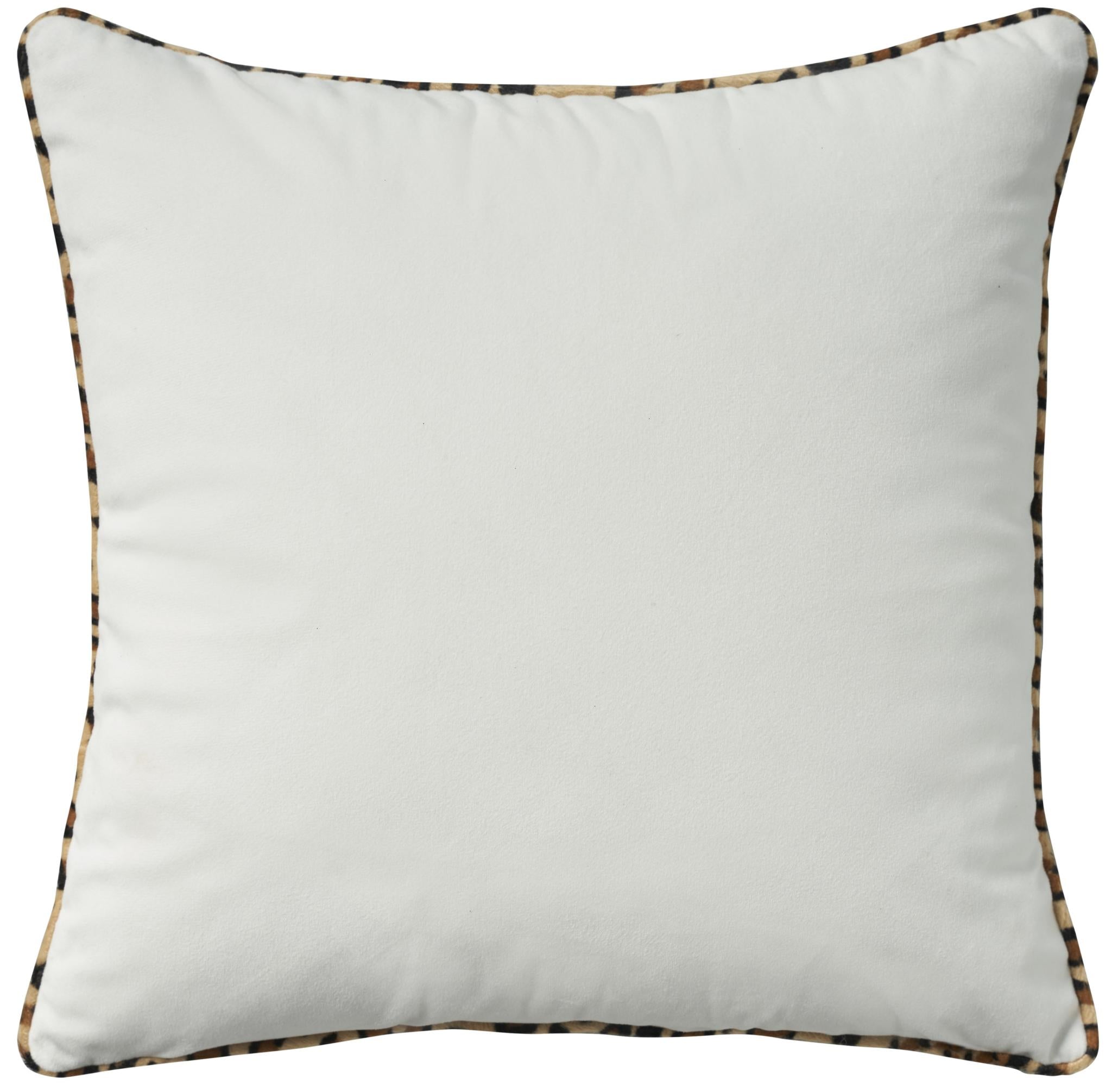 16" Green And White St Patricks Day Throw Pillow with Applique
