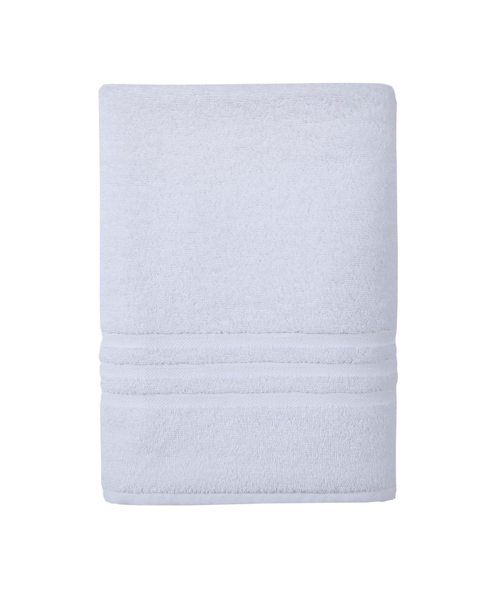 White Turkish Cotton 27" X 54" Bath Towel