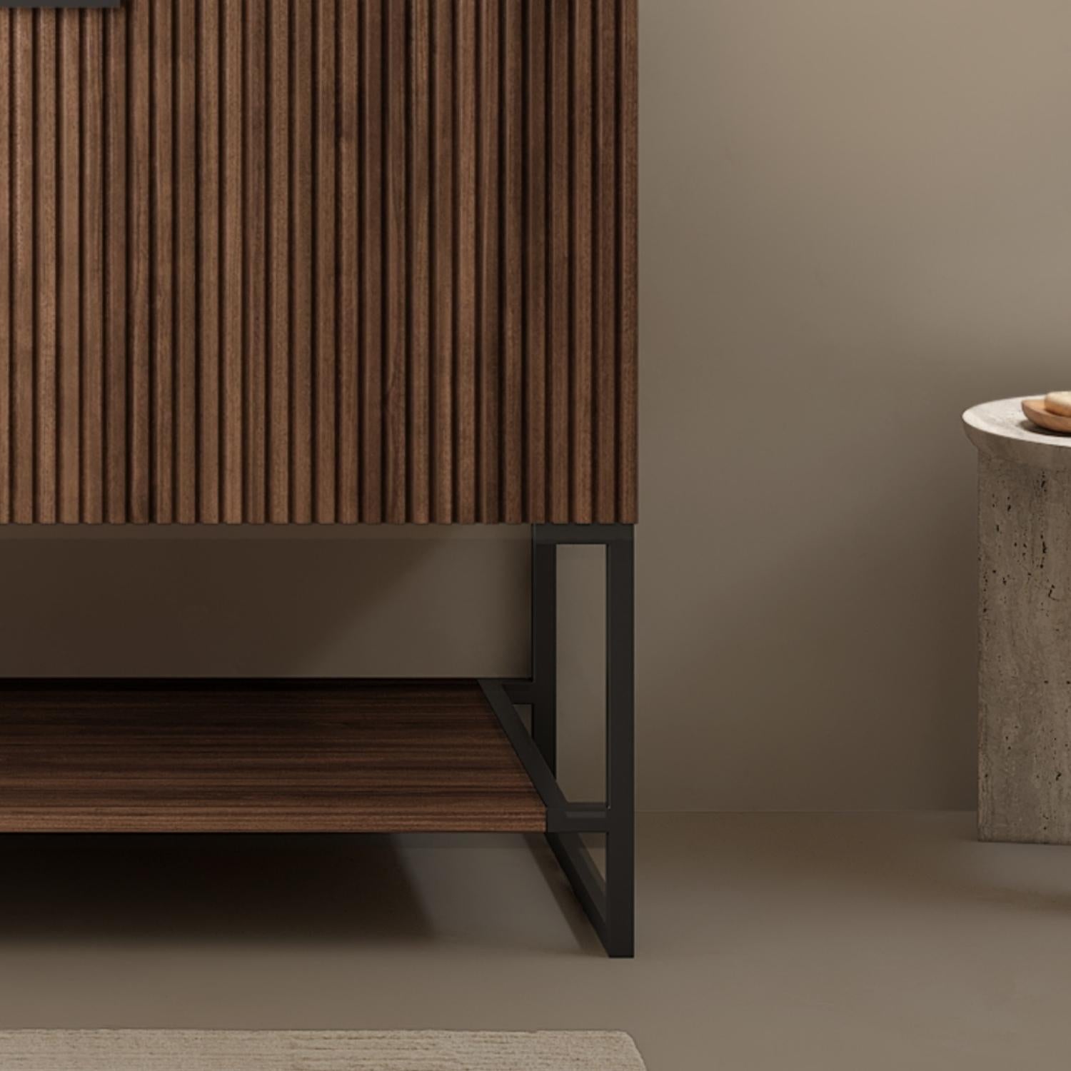 30" Brown Wood Bathroom Vanity