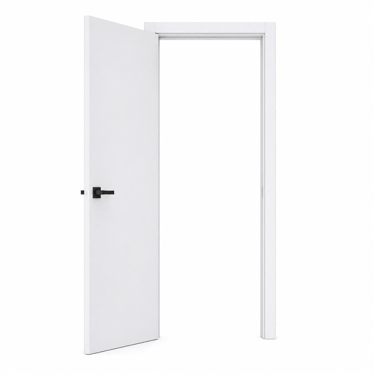 80" X 24" White PVC Slab Door