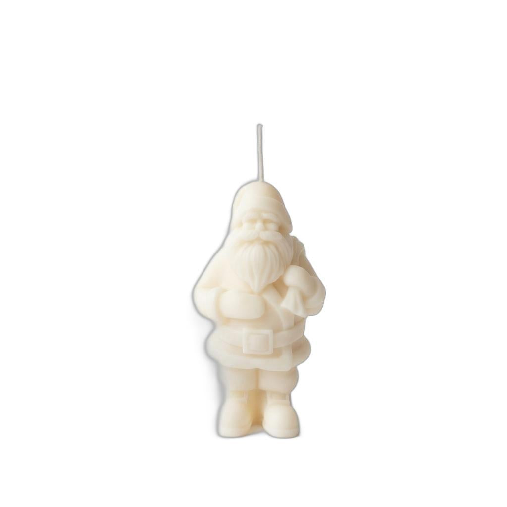 4" Ivory Mistletoe Scented Dimensional Form Candle Novelty Novelty