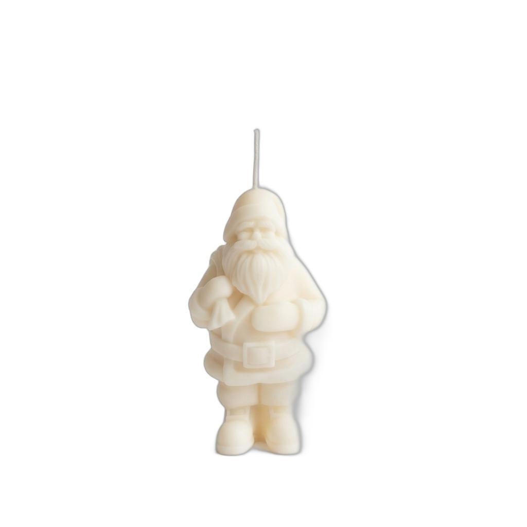 4" Ivory Mistletoe Scented Dimensional Form Candle Novelty Novelty