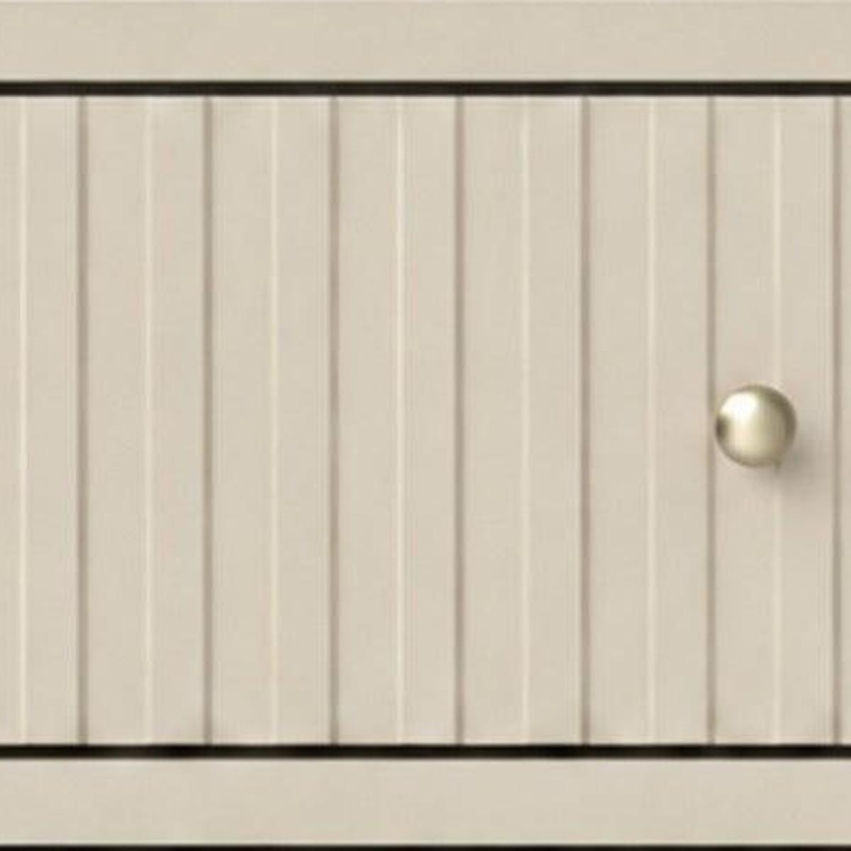 23" Beige Wood Ribbed Texture Two Drawer Nightstand