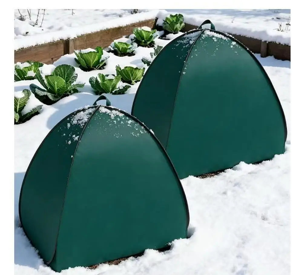 Pop Up Plant Protection Tent — Reusable Winter Frost Cover