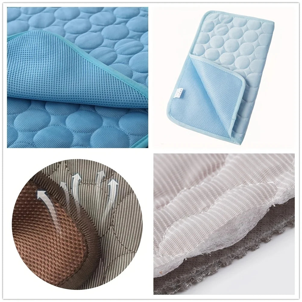 BeiYu Pet Cooling Mat — Summer Relief Bed for Dogs and Cats
