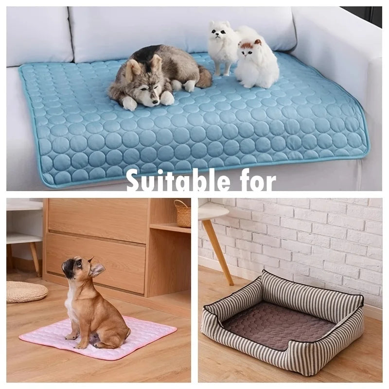 BeiYu Pet Cooling Mat — Summer Relief Bed for Dogs and Cats