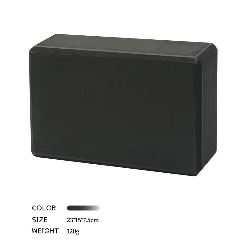 High-Density Foam Yoga Block — Support Cushion for Pilates and Stretching