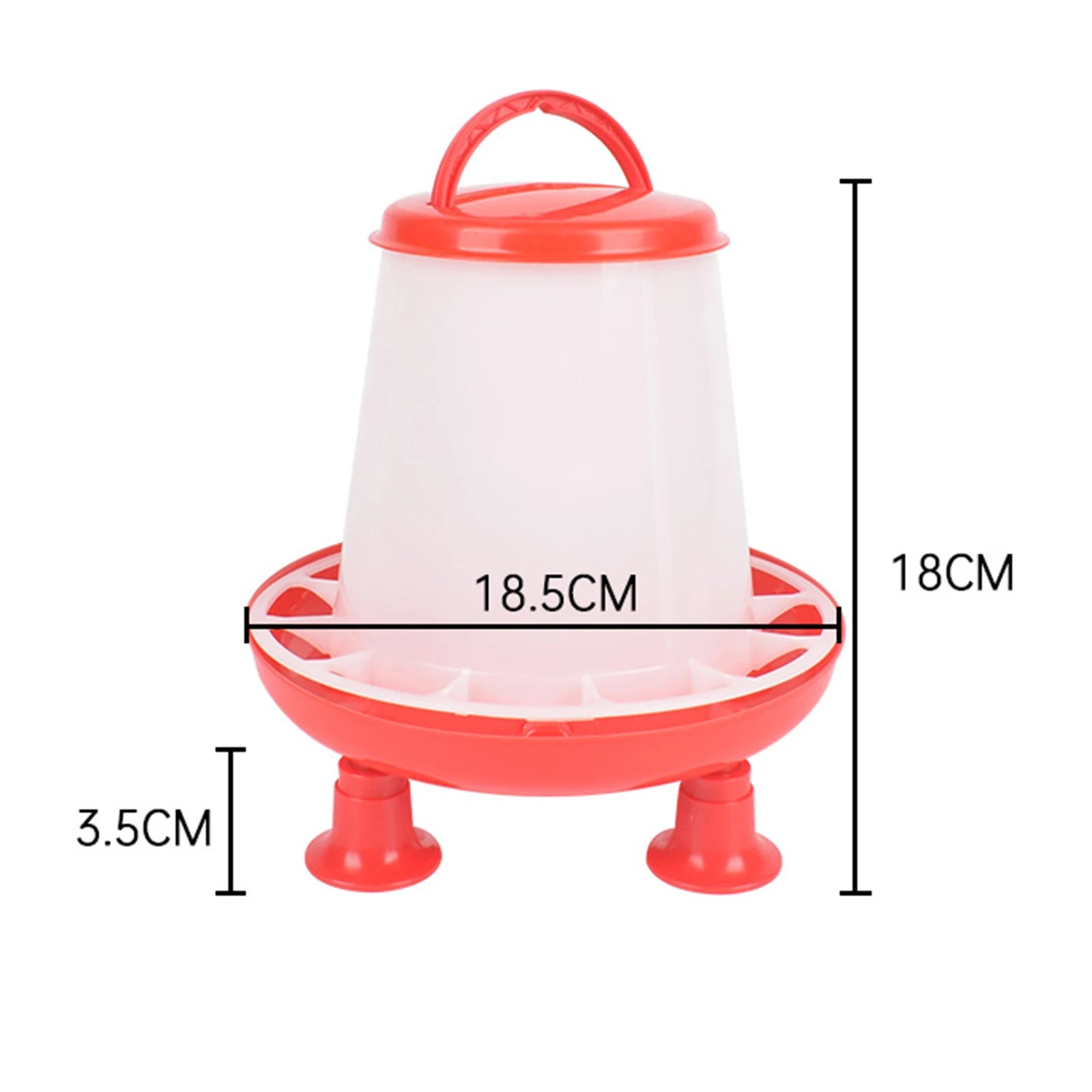 Automatic Chicken Feeder — Large Capacity Poultry Food Dispenser