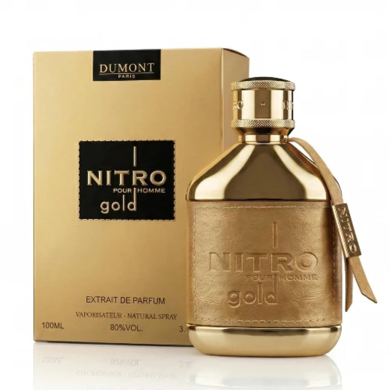 Nitro Gold Dumont Paris by Dumont Paris, 3.4 oz Extrait de Parfum Spray for Unisex