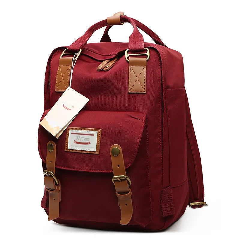 Strength Knight 14 Inch Laptop Backpack — Lightweight Multi-Pocket School Bag