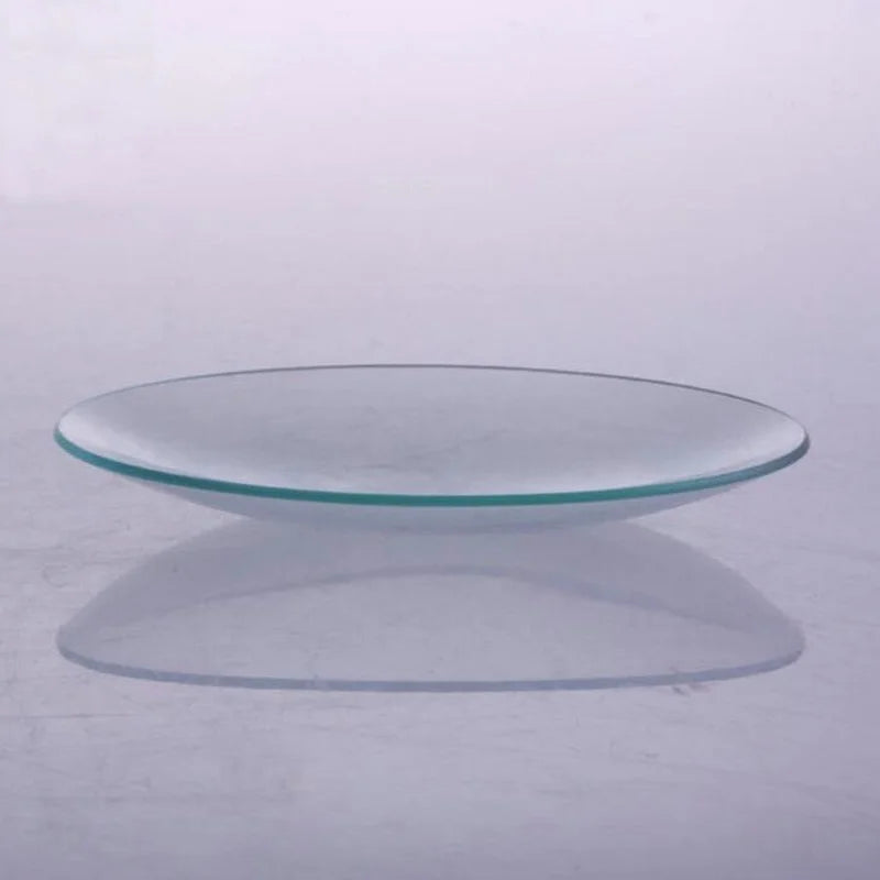 Flat Glass Watch Glass Dishes — Laboratory Sample Evaporation Plates