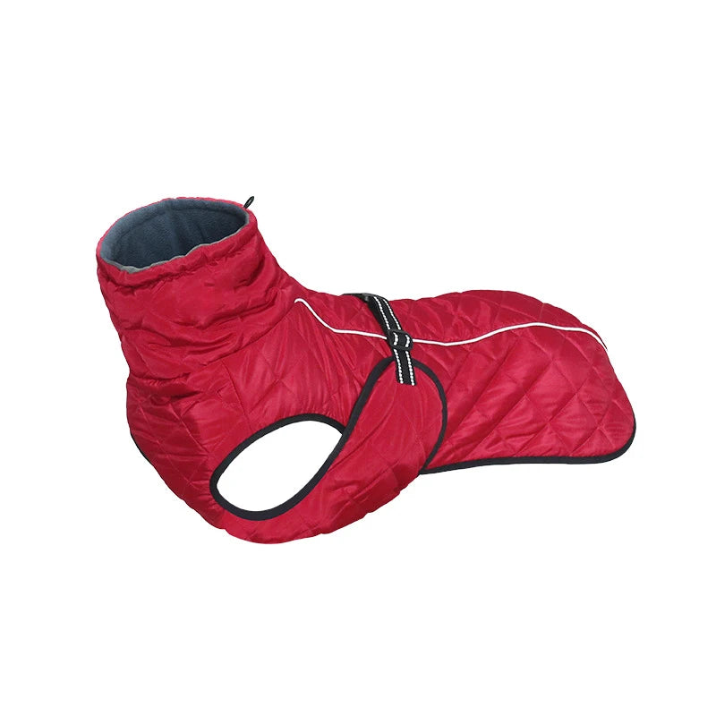 Waterproof Dog Outdoor Jacket — Warm Reflective Pet Coat Vest