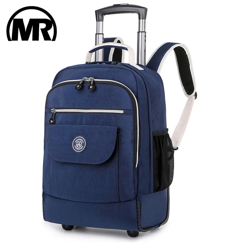 Markroyal Rolling Travel Backpack — Versatile Wheeled Luggage Bag