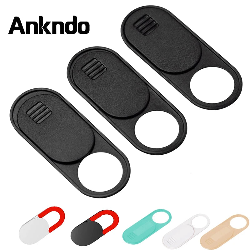 ANKNDO Webcam Privacy Cover — Sliding Camera Lens Protector for Laptops and Phones