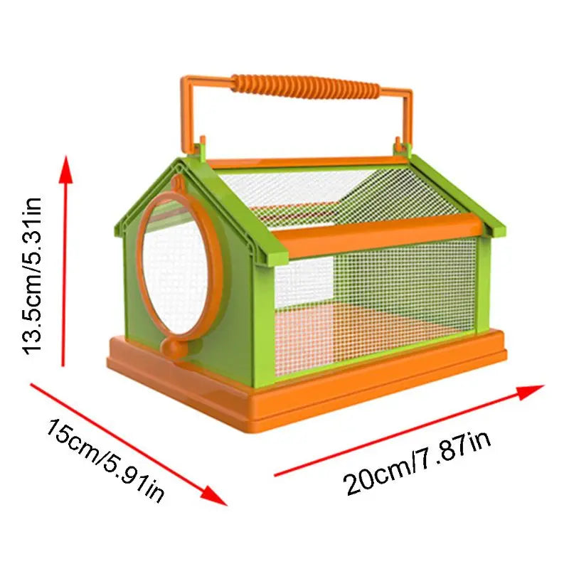 OOTDTY Insect Butterfly Habitat Cage — Portable Mesh Breeding Terrarium
