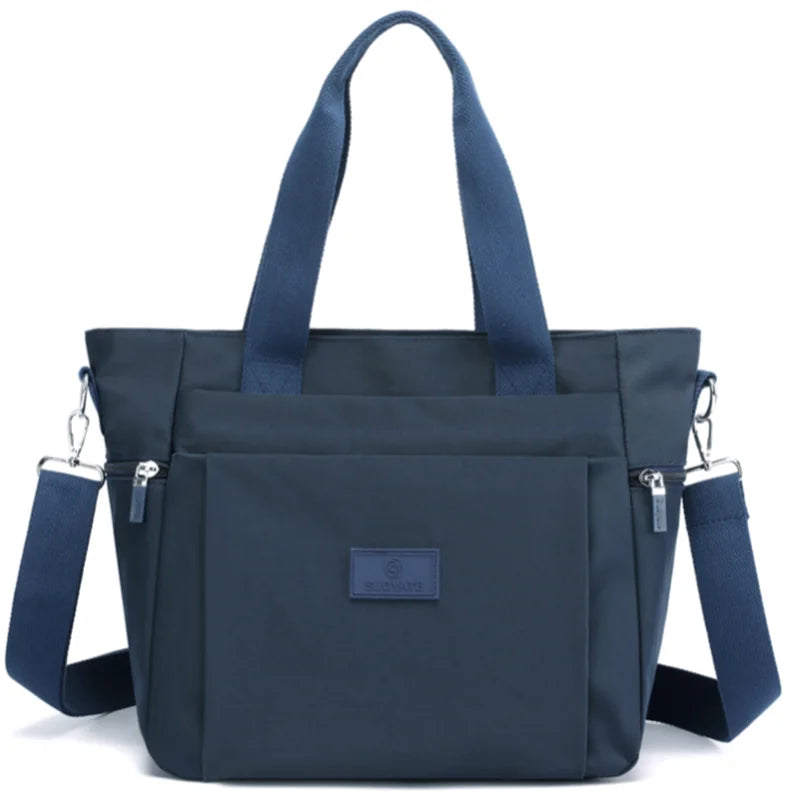 Cooamy Nylon Shoulder Bag — Versatile Fashion Handbag for Women