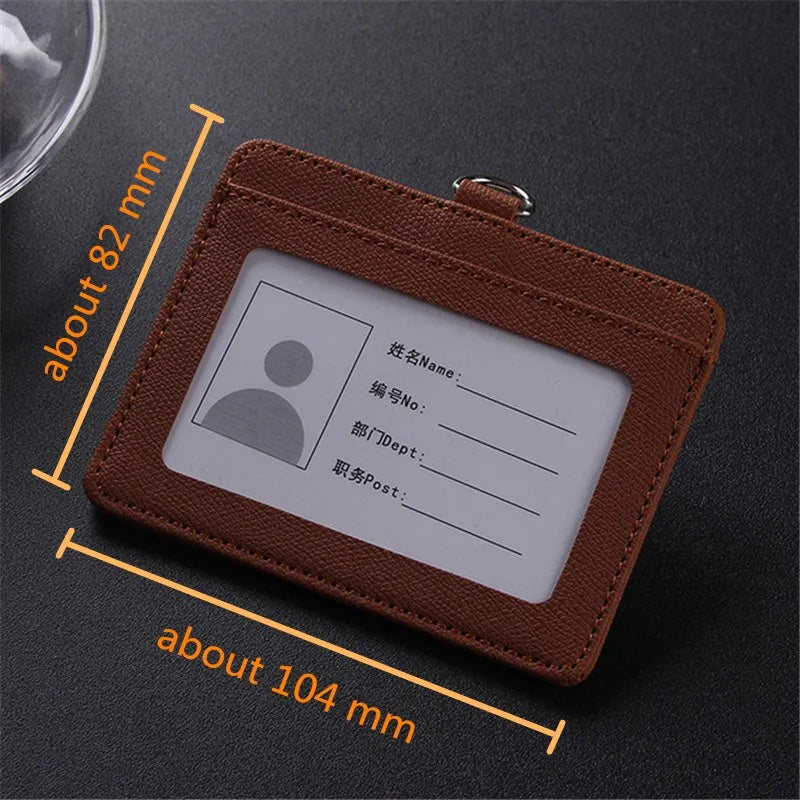 Retractable Lanyard and ID Card Holder Set — Professional Badge Accessory Kit
