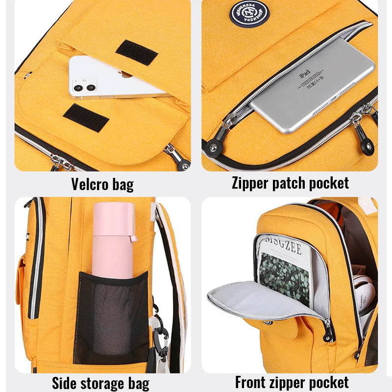 Markroyal Rolling Travel Backpack — Versatile Wheeled Luggage Bag