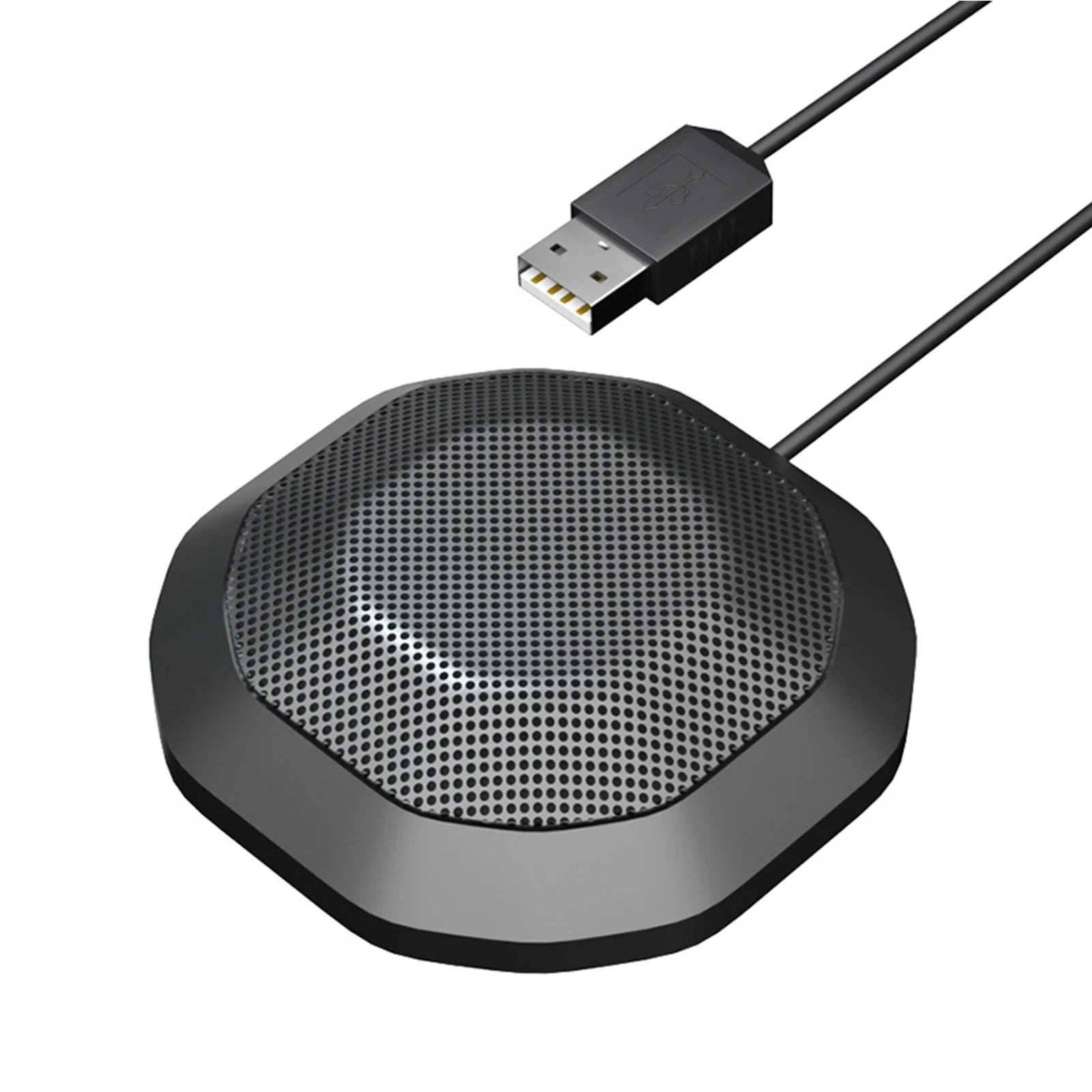Aibecy USB Conference Microphone — 360° Omnidirectional Desktop Mic