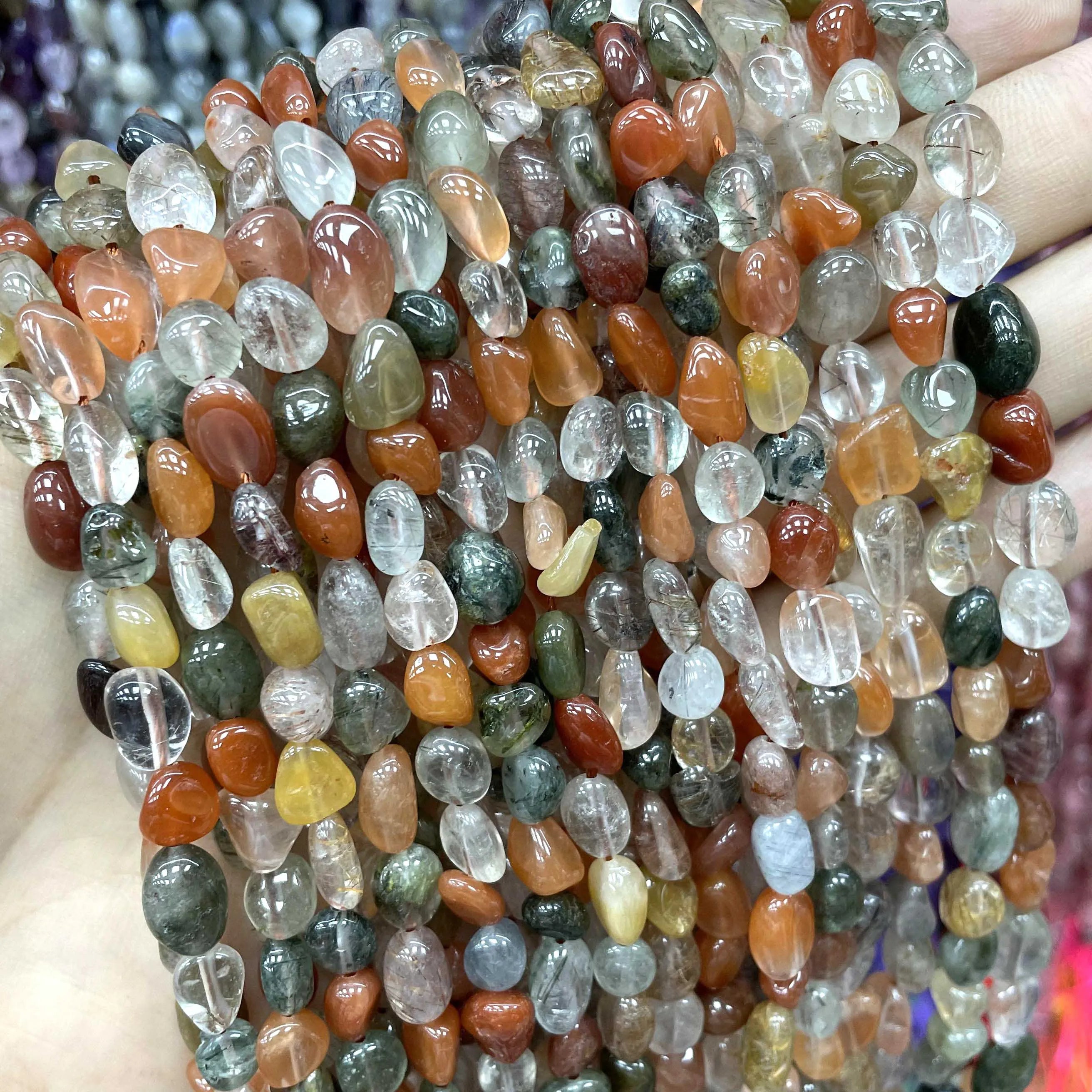Natural Irregular Stone Beads — Assorted Gemstone Jewelry Making Supplies