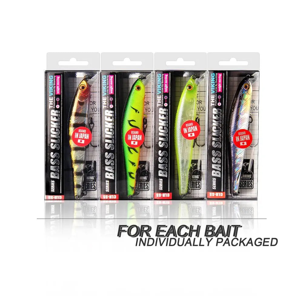 Fishing Lure — Assorted Colors Minnow Bait
