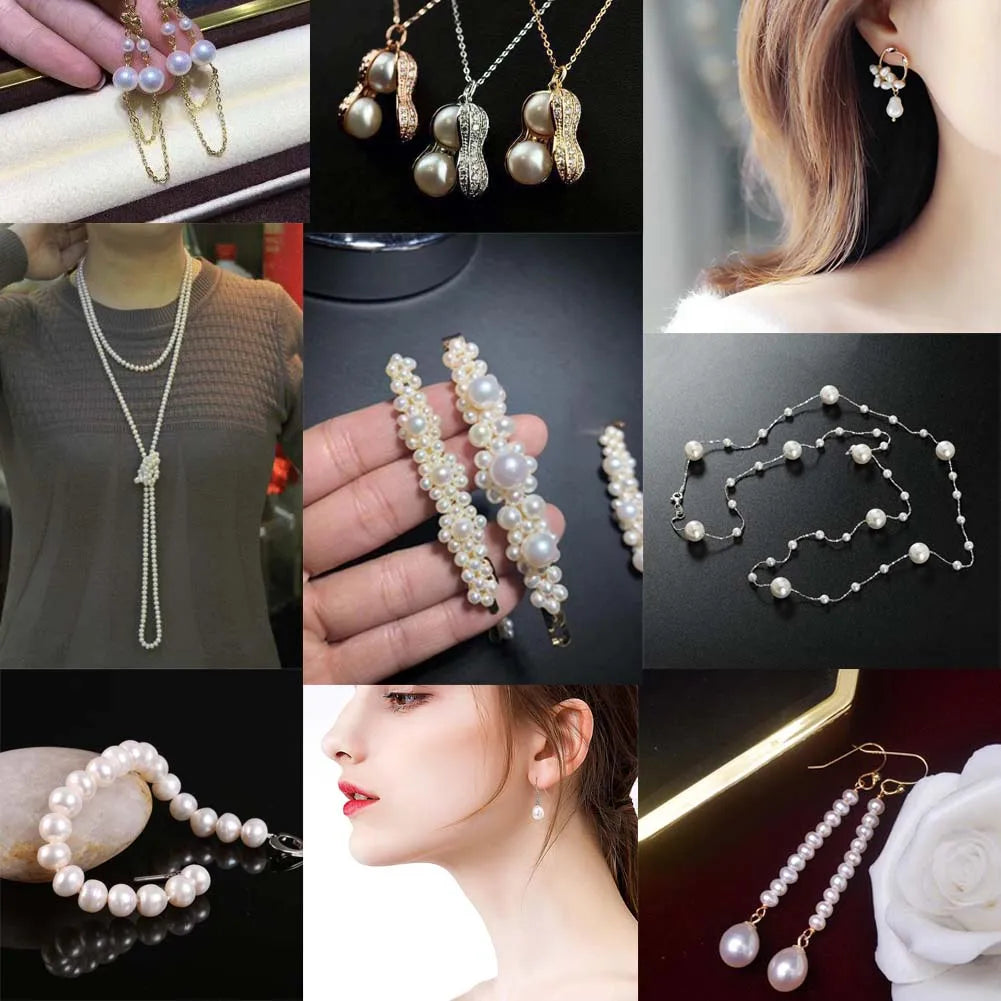 Natural Freshwater Pearl Beads — Irregular Shape Loose Pearls for DIY Jewelry