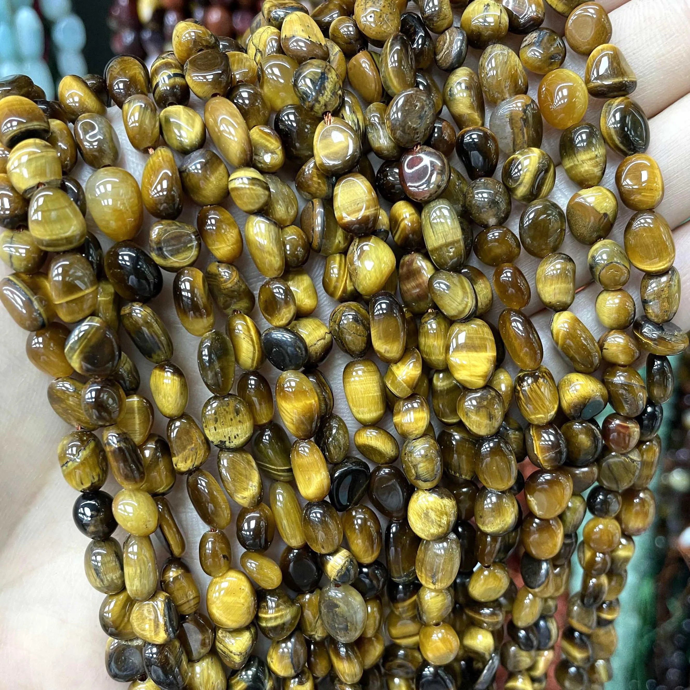 Natural Irregular Stone Beads — Assorted Gemstone Jewelry Making Supplies