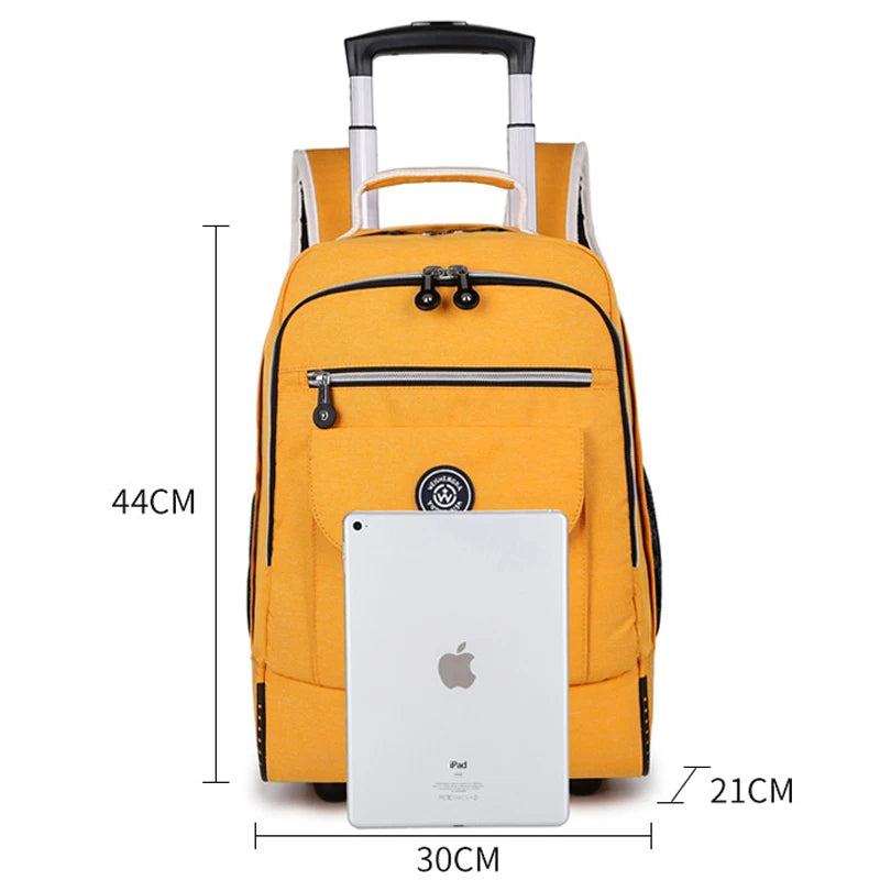 Markroyal Rolling Travel Backpack — Versatile Wheeled Luggage Bag