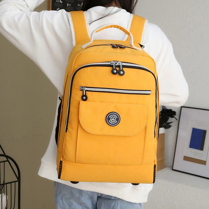 Markroyal Rolling Travel Backpack — Versatile Wheeled Luggage Bag