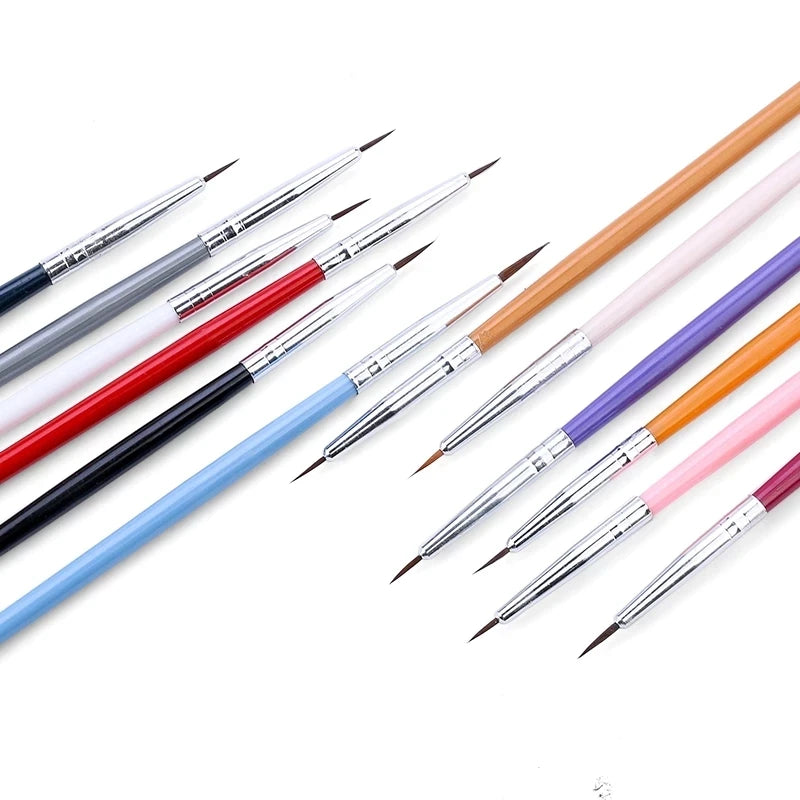 Nibiru DU Nail Art Brush Set — Professional Manicure & Gradient Tool Kit