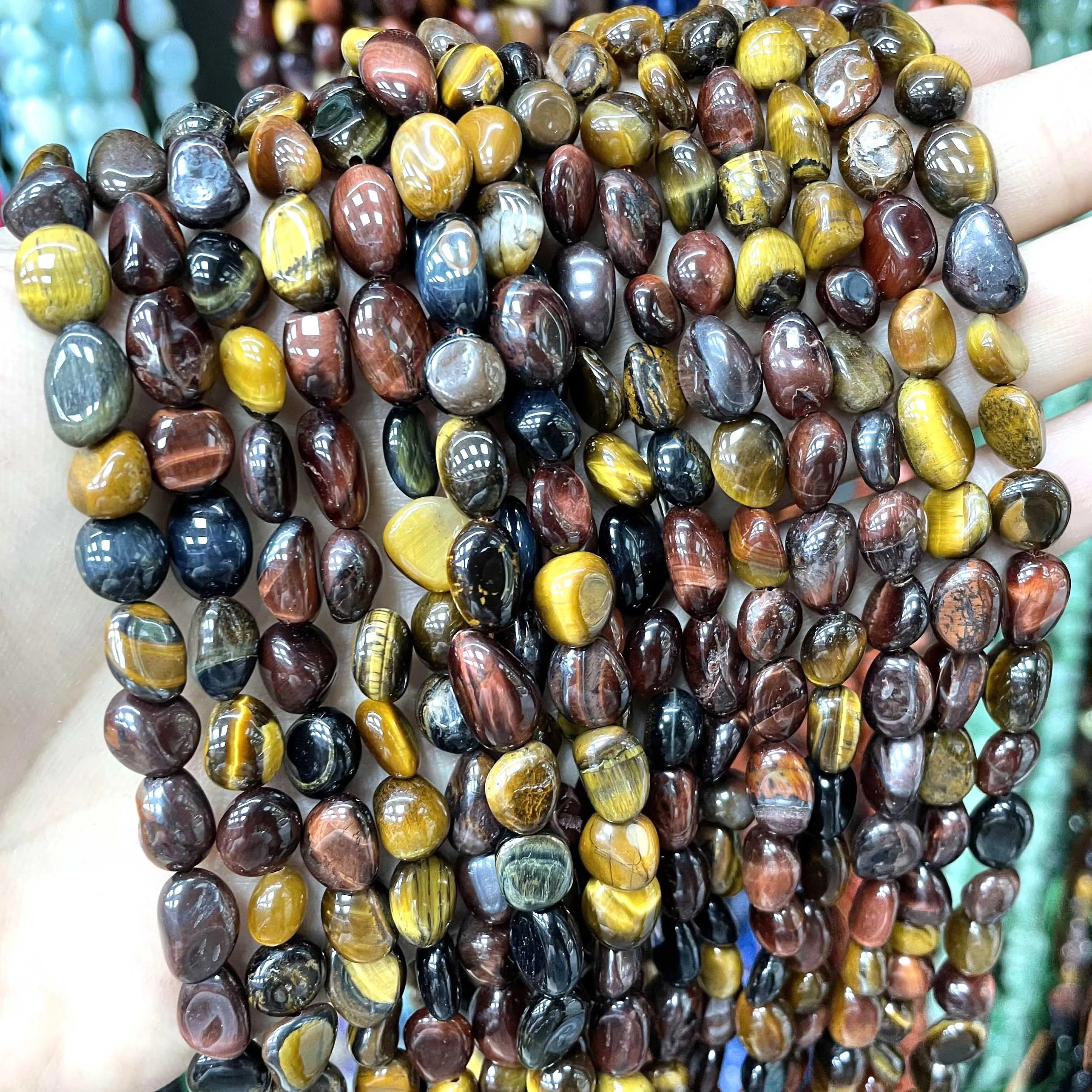 Natural Irregular Stone Beads — Assorted Gemstone Jewelry Making Supplies