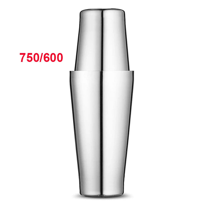 Upors Professional Boston Shaker Set — Stainless Steel Cocktail Mixer