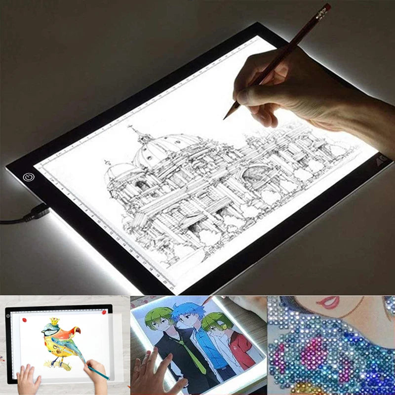 Elice LED Light Pad — Portable Digital Tracing Tablet for Artists