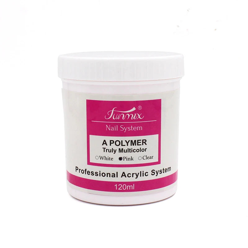 Professional Acrylic Nail Powder — Crystal Polymer for Nail Art Design