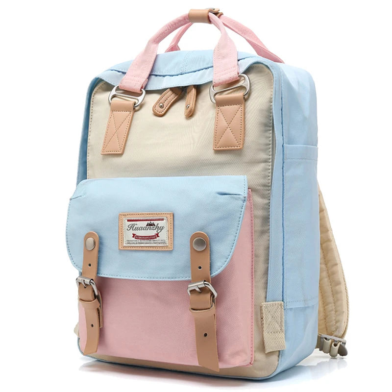 Strength Knight 14 Inch Laptop Backpack — Lightweight Multi-Pocket School Bag