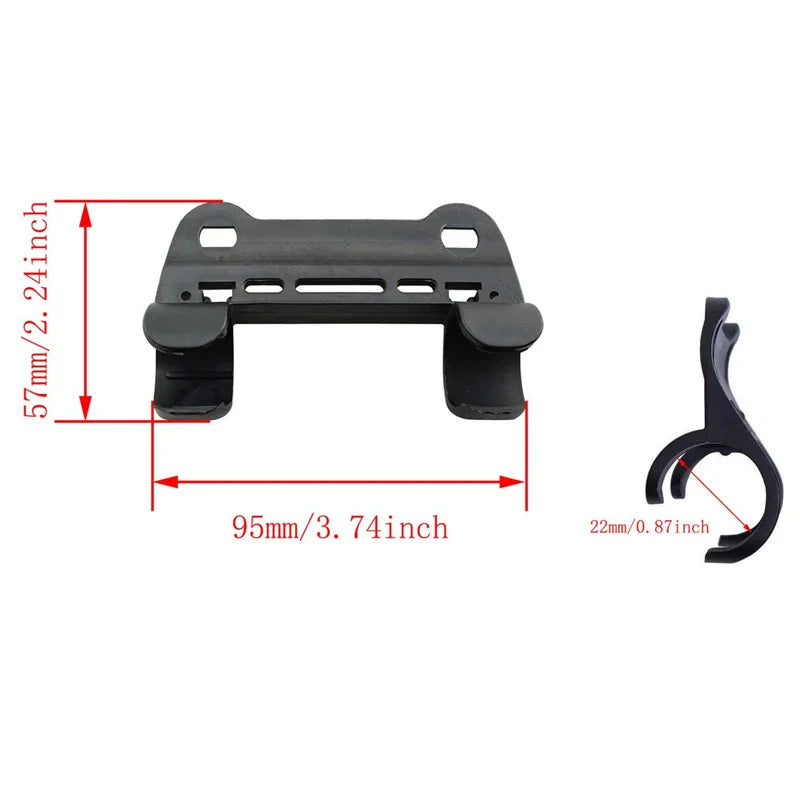 Bicycle Pump Holder — Frame-Mounted Bracket for MTB and Mountain Bikes
