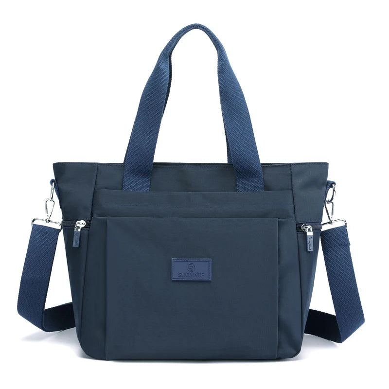 Cooamy Nylon Shoulder Bag — Versatile Fashion Handbag for Women